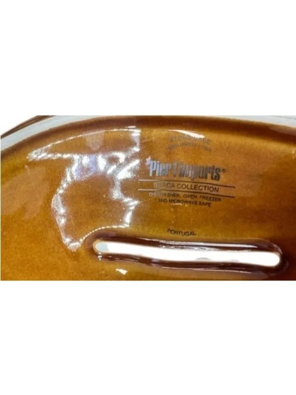 Pier 1 Imports Barca Collection stoneware au gratin dishes (2)
